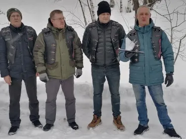 Торжественный митинг, посвященный памяти лётчика, капитана Конюхова Виталия Юрьевича 11.01.2024