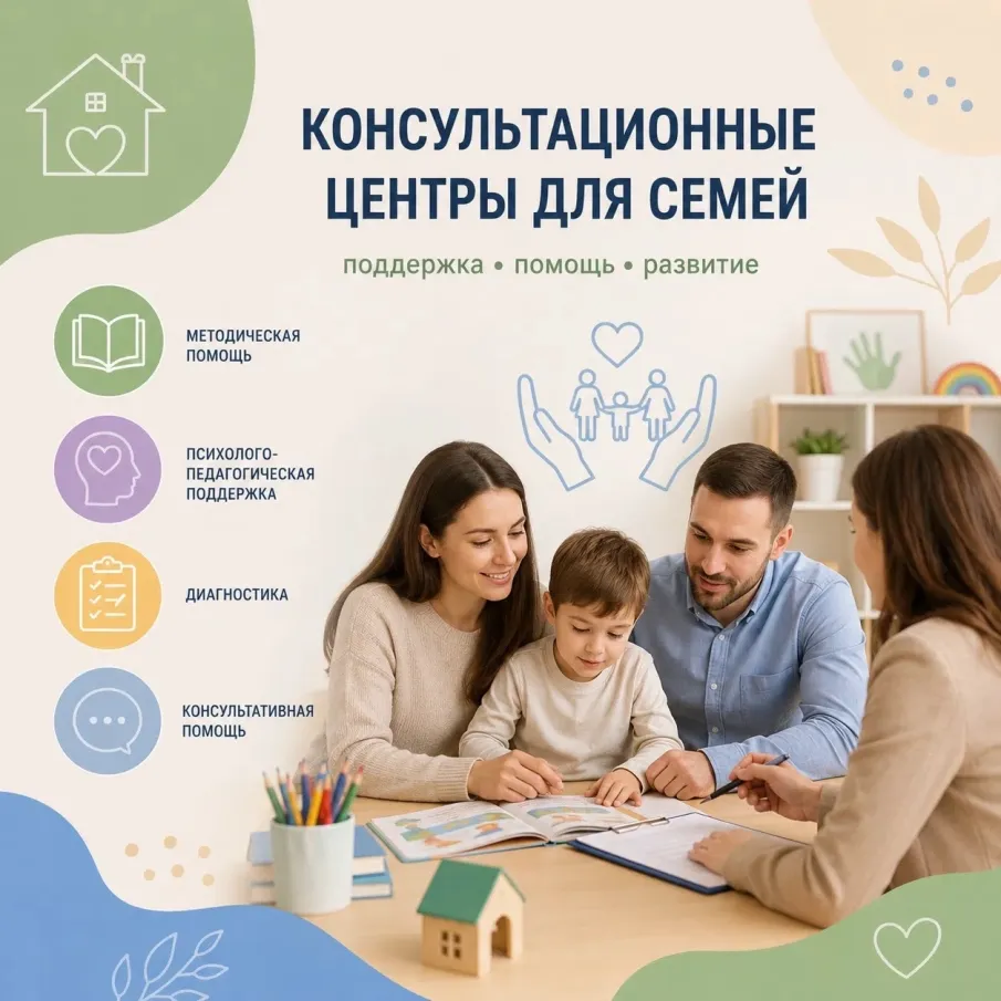 Консультационные центры на базе детских садов Городецкого муниципального округа